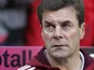 Dieter Hecking - then coach of Nuremberg - during a league game on October 29, 2011
