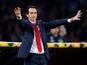 Unai Emery in charge of Arsenal on April 18, 2019