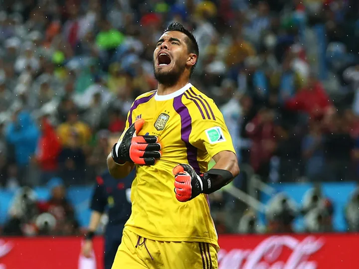 Van Gaal "taught" Romero how to save penalties