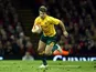 Australia's Drew Mitchell in action against Wales on December 1, 2012