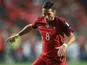 Joao Moutinho in action for Portugal in October 2017