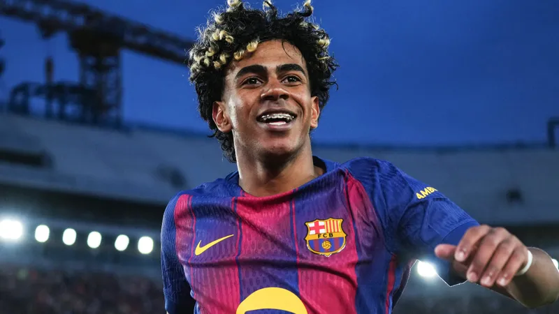 Erling eclipsed as Yamal breaks two Champions League records with Barca strike