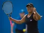 Tara Moore of Great Britain celebrates victory during her match against Christina McHale of USA at the Nottingham Open on June 9, 2016