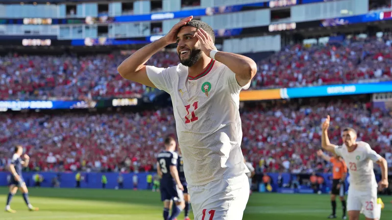 World Cup 2026: Morocco dominate Scotland, Saibari strikes again