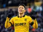 Hwang Hee-chan of Wolverhampton Wanderers celebrates on January 3, 2026