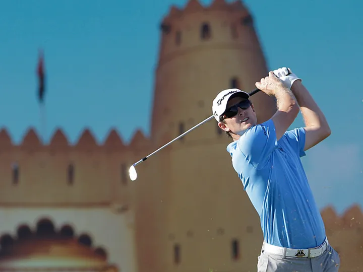 Rose leads in Abu Dhabi