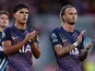 Tottenham Hotspur's Mateus Fernandes and James Maddison on August 22, 2026