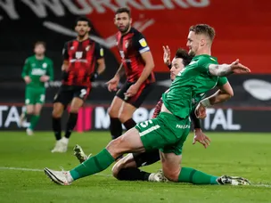 Patrick Bauer's season-ending injury mars Preston win over Bournemouth