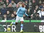 Raheem Sterling celebrates scoring for Man City on November 30, 2019