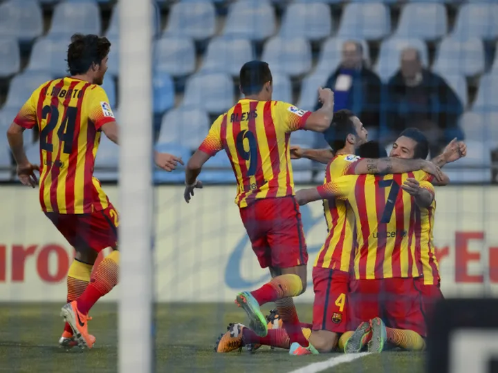 Getafe 2-5 Barcelona