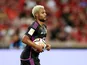 Bayern Munich's Serge Gnabry scores their first goal on August 2, 2023