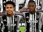 Juventus' Jonathan David and Weston McKennie pictured on October 26, 2025