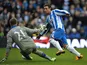 Brighton's Will Hoskins slots the second goal home against Newcastle on January 5, 2013