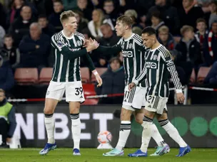 Dalot stunner sees below-par Man United beat Sheffield United