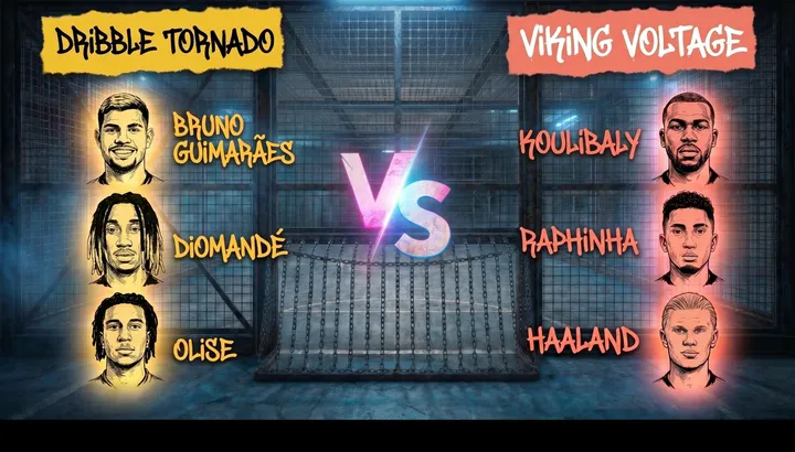 Sports Mole’s The Cage 2026: الفايكنج بقيادة إيرلينج هالاند، والمراوغون بقيادة يان ديوماندي يتنافسون على المركز الأخير