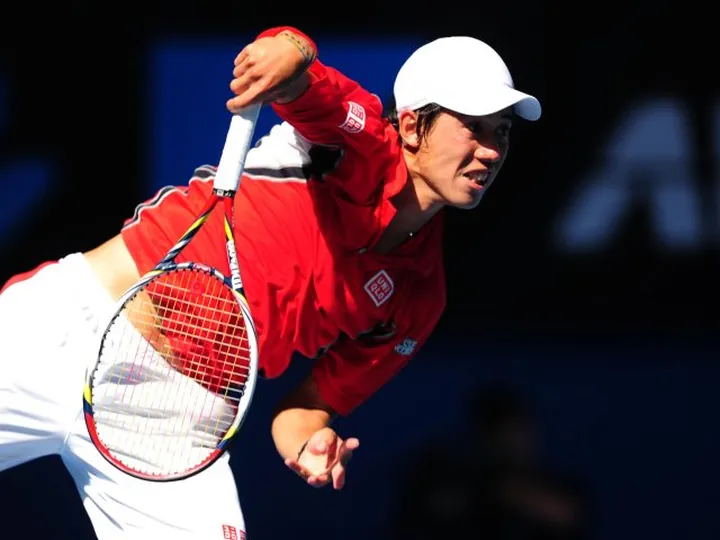 Nishikori edges past Blake