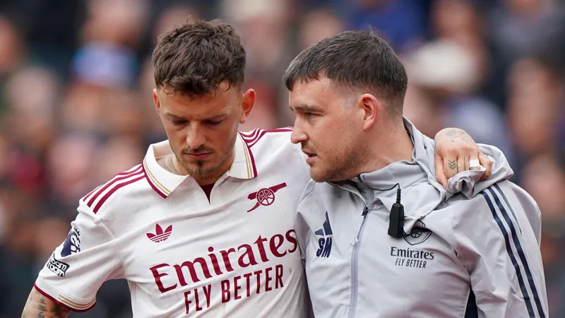 Hammer blow: Arsenal's White 'out for season' as new injury detail emerges