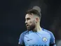 Nicolas Otamendi in action during the Premier League game between Manchester City and Arsenal on December 18, 2016