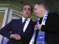 Chelsea owners Behdad Eghbali and Todd Boehly in March 2026.