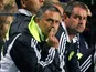 Goodbye for now - Mourinho's first stint in charge ended after a 1-1 home draw with Rosenborg in the Champions League.