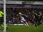 Shane Long scores the opener for West Brom on November 17, 2012