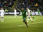 Robbie Keane celebrates for Republic of Ireland