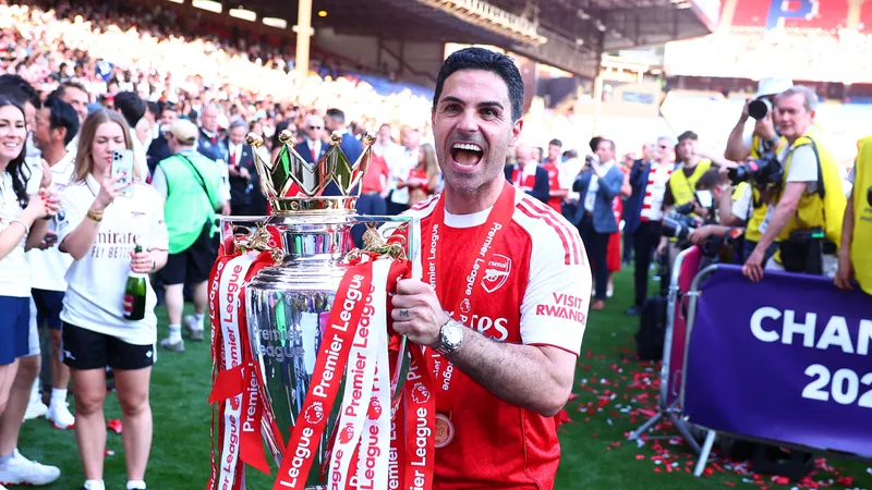 Arsenal’s Mikel Arteta wins Premier League Manager of the Season over Guardiola, Iraola
