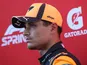 McLaren driver Lando Norris after sprint qualifying on May 1, 2026