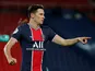 Julian Draxler in action for PSG on October 2, 2020