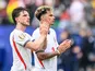 England's Declan Rice and Nico O'Reilly on June 23, 2026