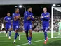 Cole Palmer of Chelsea celebrates with Joao Pedro and Reece James on August 24, 2026