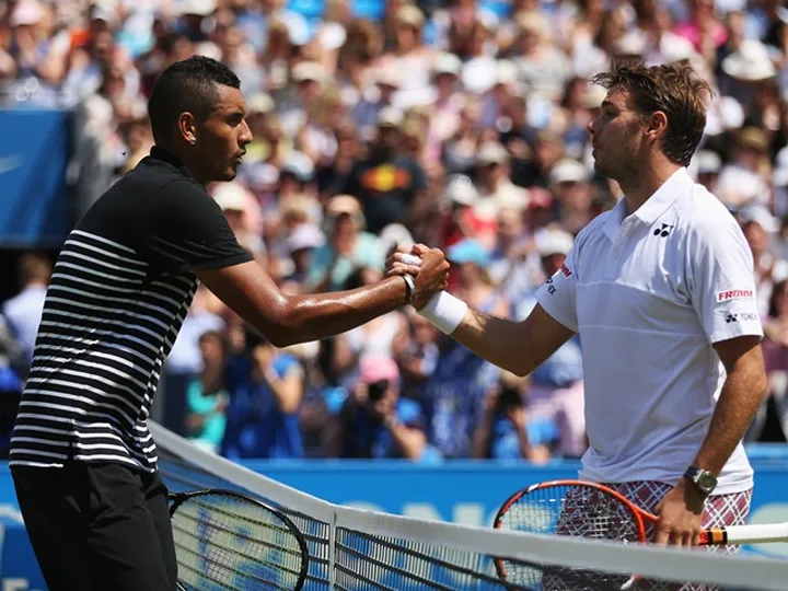 Kyrgios: 'I've mended ties with Wawrinka'