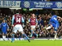 Frank Lampard fires in Chelsea's fourth against Aston Villa on December 23, 2012