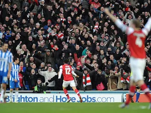 Walcott winner sends Arsenal through