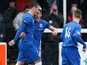 Rangers' players celebrate Lee McCulloch's goal against Elgin City on March 16, 2013