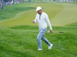 Scheffler in three-way lead at US PGA Championship
