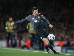 Lewandowski's record vs. Real Madrid