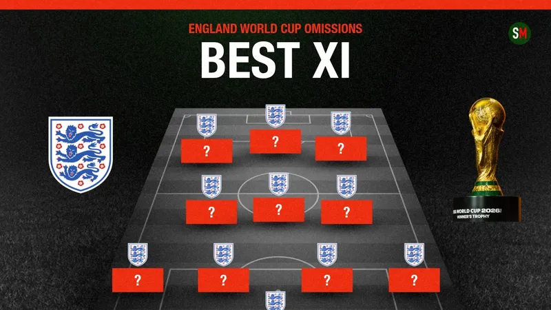 They're staying home: England's best XI of Tuchel World Cup rejects