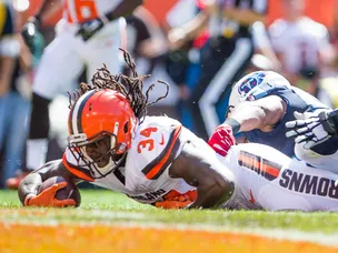Benjamin gives Browns commanding lead