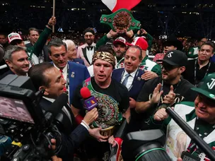 Canelo defeats Munguia in Las Vegas - fighters react to undisputed 168lbs bout