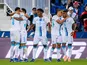 Honduras players celebrate