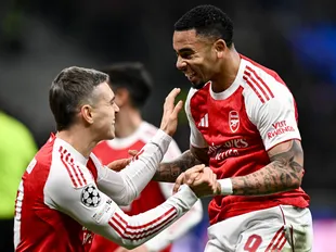 Gabi-gol and Vik-tory: Arsenal slay Inter to seal last-16 spot in style