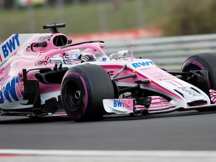 Esteban Ocon visited Williams factory
