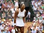 Serena Williams in action at Wimbledon on July 6, 2019