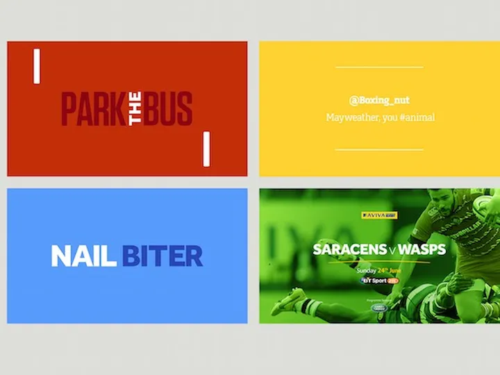 BT Sport reveals on-air refresh