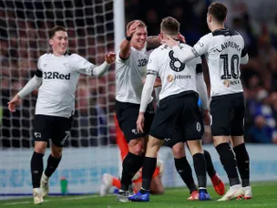 Martyn Waghorn earns Derby battling FA Cup win at 10-man Accrington