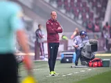 Manager of Metz Stephane Le Mignan during his side's match against Dunkerque, on May 17, 2025
