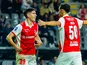Braga's Diego Rodrigues and Fran Navarro celebrate goal on October 29, 2025