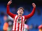 Sunderland's Chris Rigg celebrates on October 25, 2025