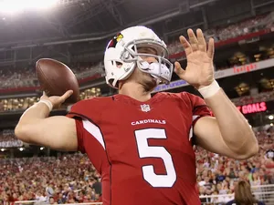 Cardinals QB Drew Stanton in action against San Diego on August 24, 2013